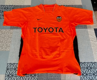 Camiseta Vintage Valencia CF Nike Toyota Talla XL