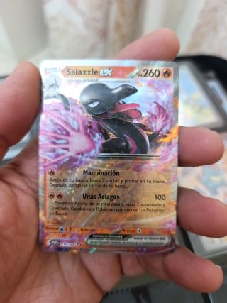 Carta Pokémon Salazzle EX 260 PS