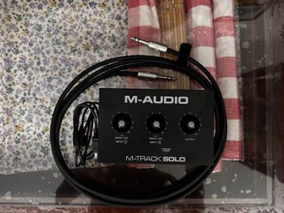 Interfaccia audio M-Audio Track Solo