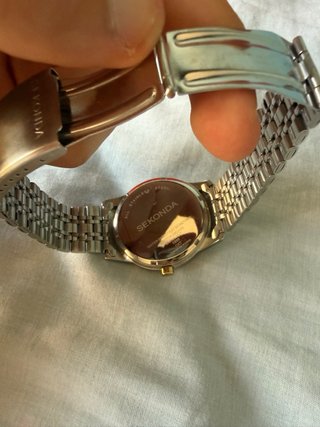 Reloj Sekonda bicolor dorado y plateado