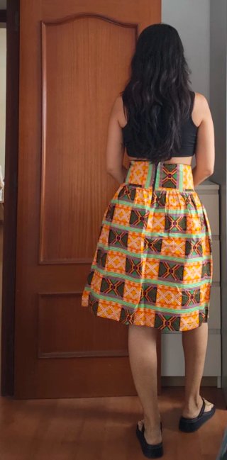 Falda africana talla única