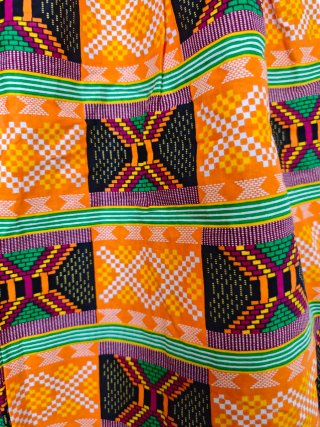 Falda africana talla única