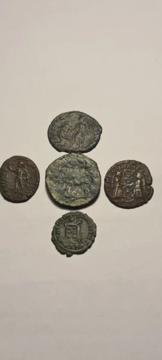Lote 5 Monedas Romanas Antiguas