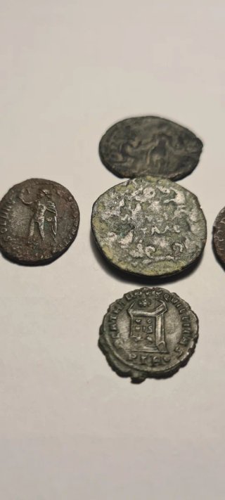 Lote 5 Monedas Romanas Antiguas