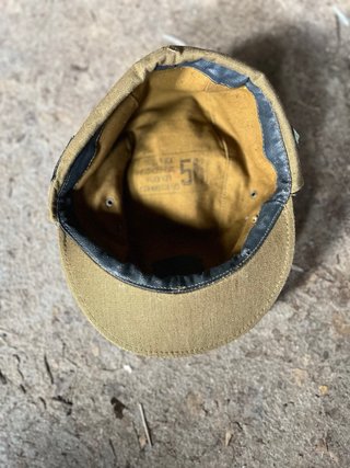 Gorra militar soviética antigua Pilotka
