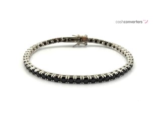 pulsera plata 925mm con piedra con circonita