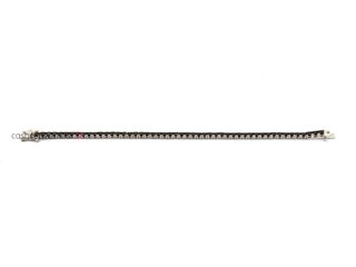 pulsera plata 925mm con piedra con circonita