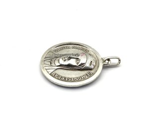 medalla plata 925mm