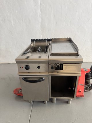 Freidora Gas Intecno 40cm 2 Cestas Linea 900