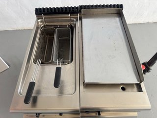 Freidora Gas Intecno 40cm 2 Cestas Linea 900