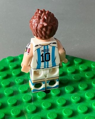 Minifigure Messi (compatibile LEGO)