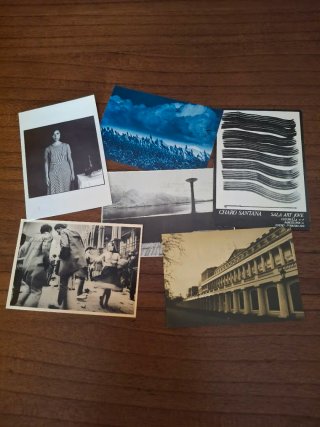 Lote de programas de mano de Exposiciones Arte 70s