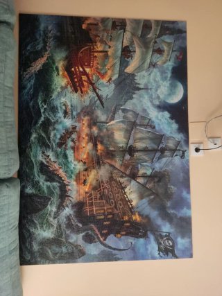 LEER Puzzle Clementoni 6000 Piezas Batalla Naval
