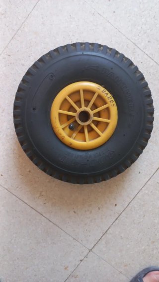 Rueda Carretilla Carga 300x4