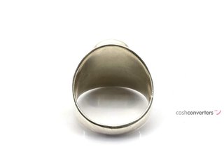 sello plata 925mm con piedra con cuarzo