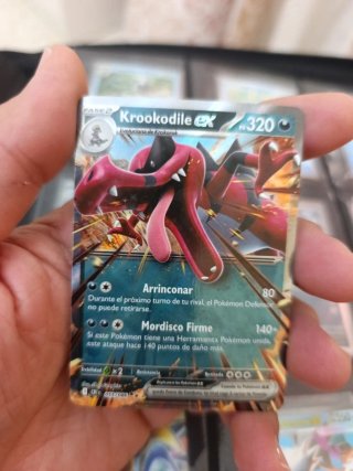 Carta Pokémon Krookodile EX Fase 2