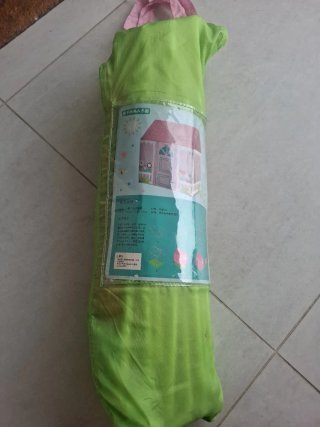 Casita de juegos infantil rosa