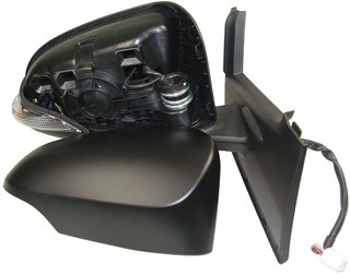 Retrovisor IZQUIERDO O DERECHOdo Electrico, Imprimado Convexo, Termico Con Intermitente 7 Pins para Toyota YARIS 2014