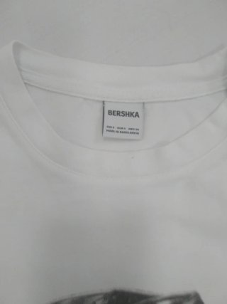 Camiseta Bershka Hombre Talla M