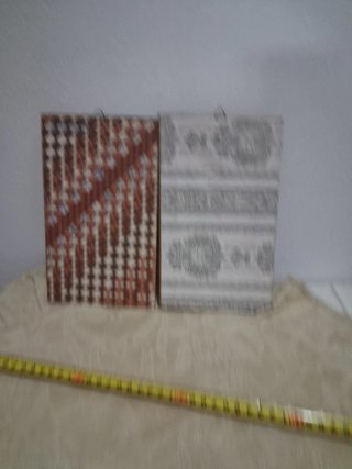 Coppia Quadri Floreali Dorati