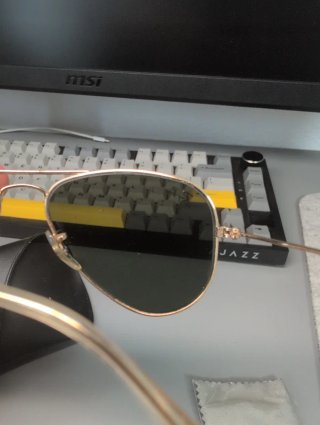 Gafas Ray-Ban Aviator Doradas Niños