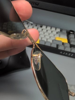 Gafas Ray-Ban Aviator Doradas Niños