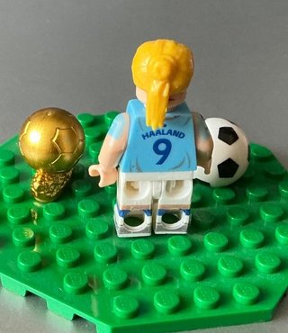 Minifigure Haaland (compatibile LEGO)