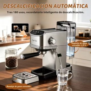 Cafetera Espresso Taylor Swoden Plata