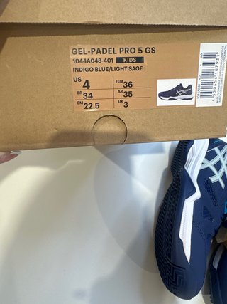 Scarpe da padel Asics 36