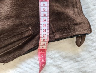 Falda larga marrón talla 38