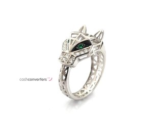 sortija plata 925mm con piedra con circonita