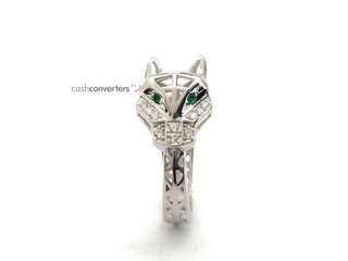 sortija plata 925mm con piedra con circonita
