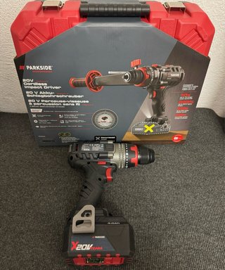 Taladro Percutor Parkside 20V 150Nm