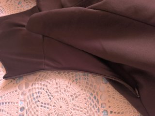 Vestido Midi Zara marrón