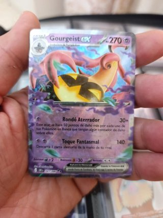 Carta Pokémon Gourgeist EX 270 PS