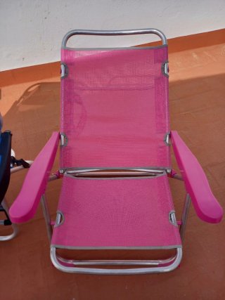 Poltrone da spiaggia pieghevoli