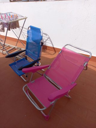 Poltrone da spiaggia pieghevoli