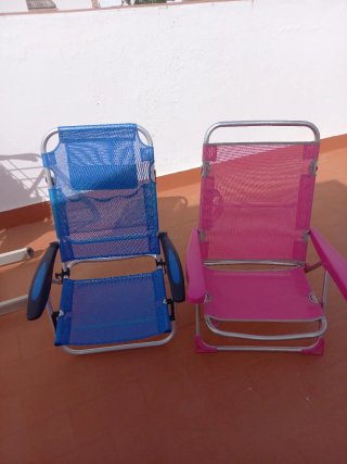 Poltrone da spiaggia pieghevoli