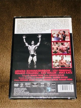 DVD Pumping Iron Arnold Schwarzenegger
