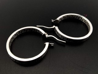 argollas plata 925mm