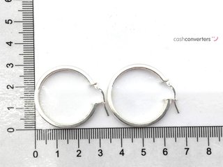 argollas plata 925mm