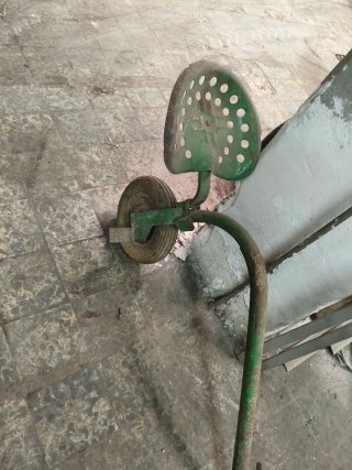 Rueda transporte motocultor