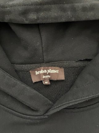Sudadera Broken Planet Negra