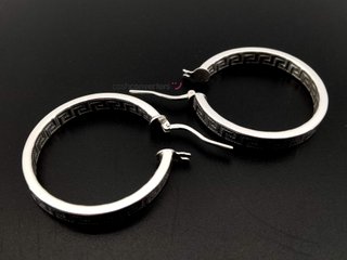 argollas plata 925mm