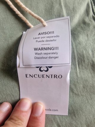 Pack 2 Pantalones verdes caqui y beige de marcas