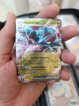 Carta Pokémon Salamence EX 114/159