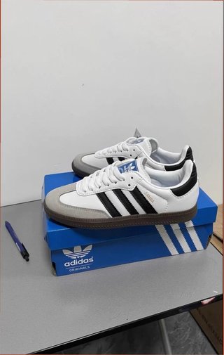 Adidas Samba OG Talla 44 Blancas Negras