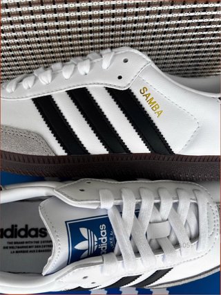 Adidas Samba OG Talla 41 Blancas Negras