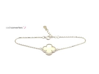 pulsera plata 925mm con piedra con cuarzo