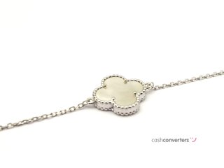 pulsera plata 925mm con piedra con cuarzo